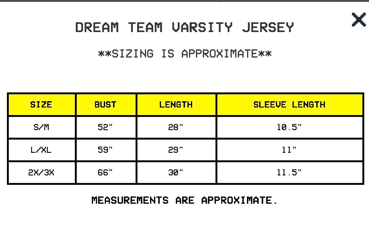 Dream Team Varsity Jersey