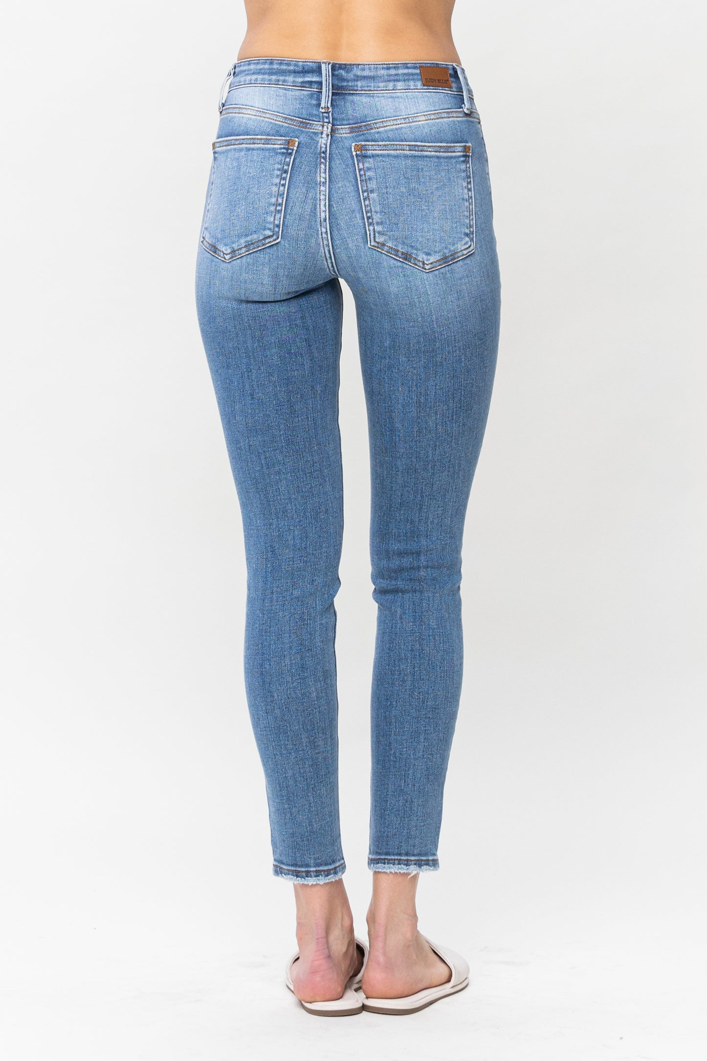 Mid Rise Vintage Skinny