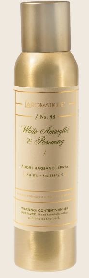 Aromatique White Amaryllis & Rosemary - Aerosol Room Spray