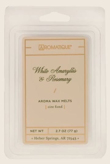 Aromatique White Amaryllis & Rosemary - Aroma Wax Melts