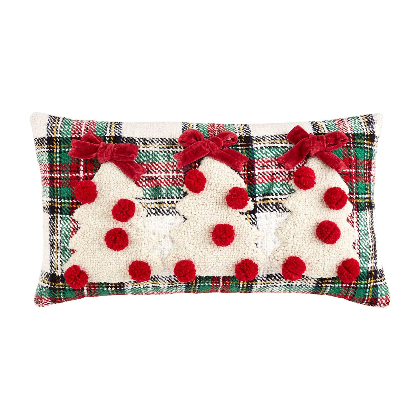 LUMBAR TARTAN TREE PILLOW