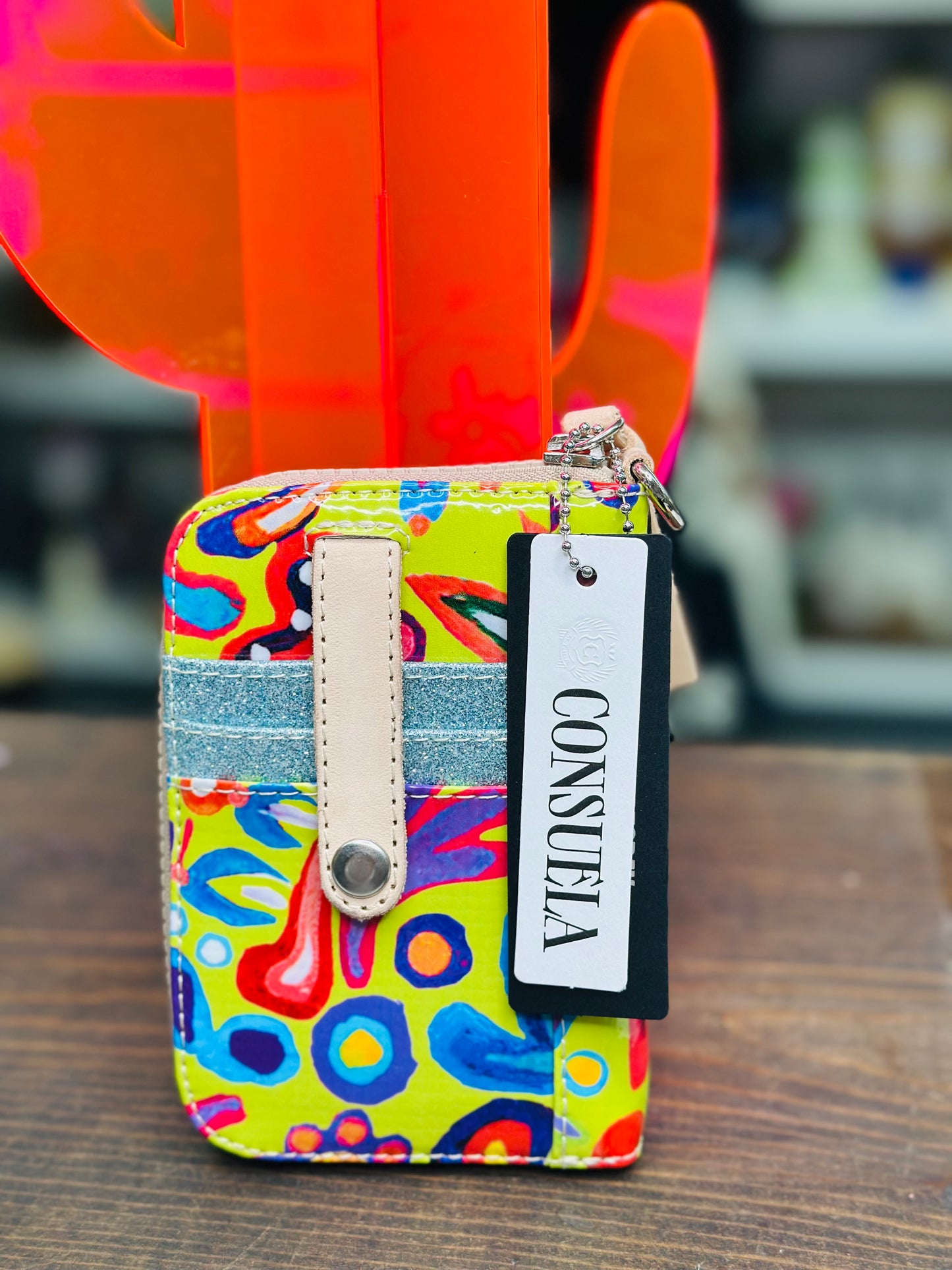 CONSUELA Zippy Wallet, Limon