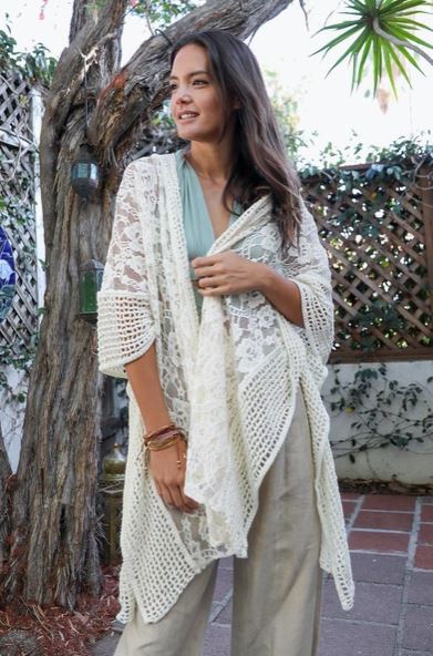 Floral Pattern Kimono