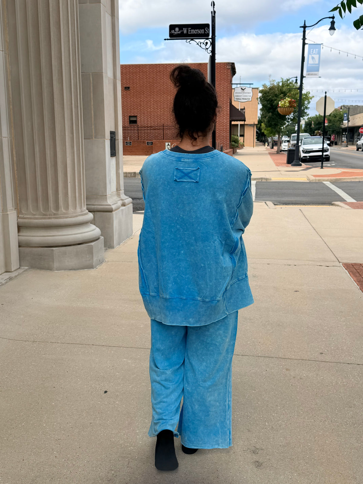 Happy Is The New Rich Oversized Sweatshirt