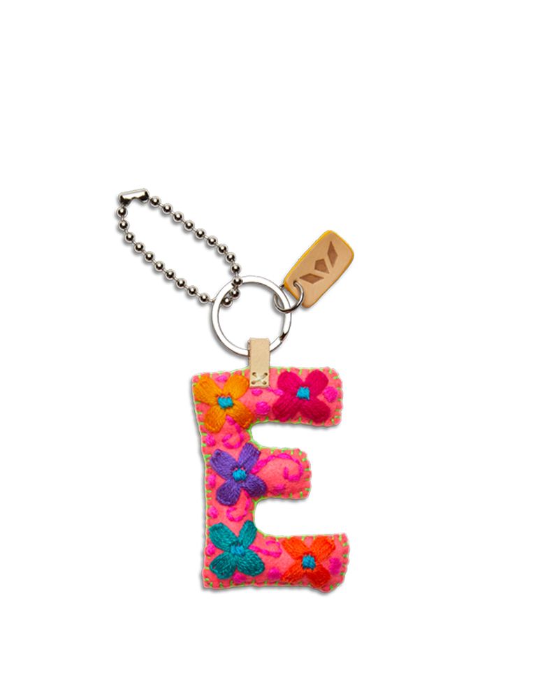 PINK FELT ALPHABET CHARMS