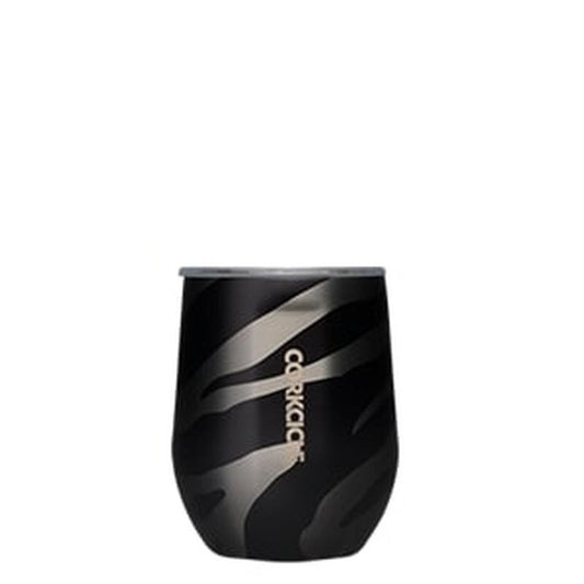 CORKCICLE Stemless - 12oz Luxe Zebra
