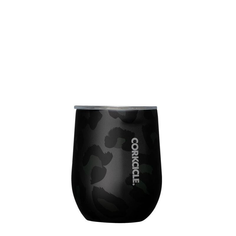 CORKCICLE Stemless - 12oz Night Leopard
