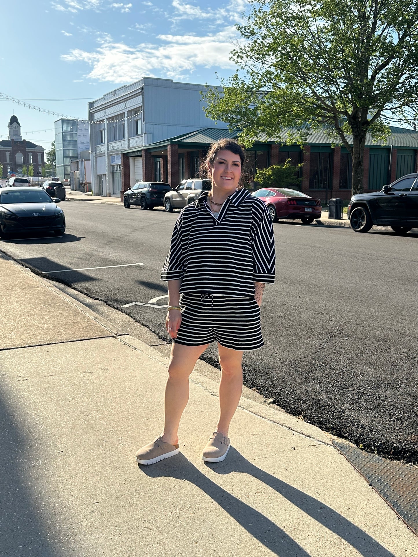 Downtown Stripe Set