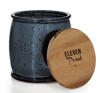 Jack Frost Mercury Barrel Candle in Navy