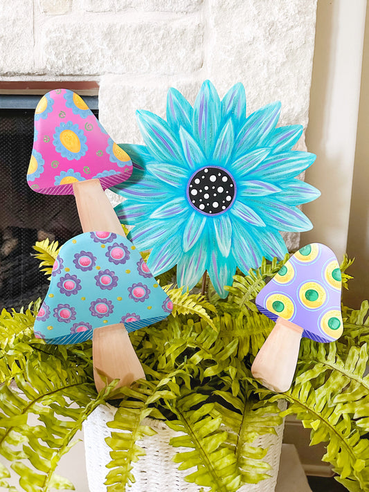 Whimsy Mushrooms (SET OF 3)