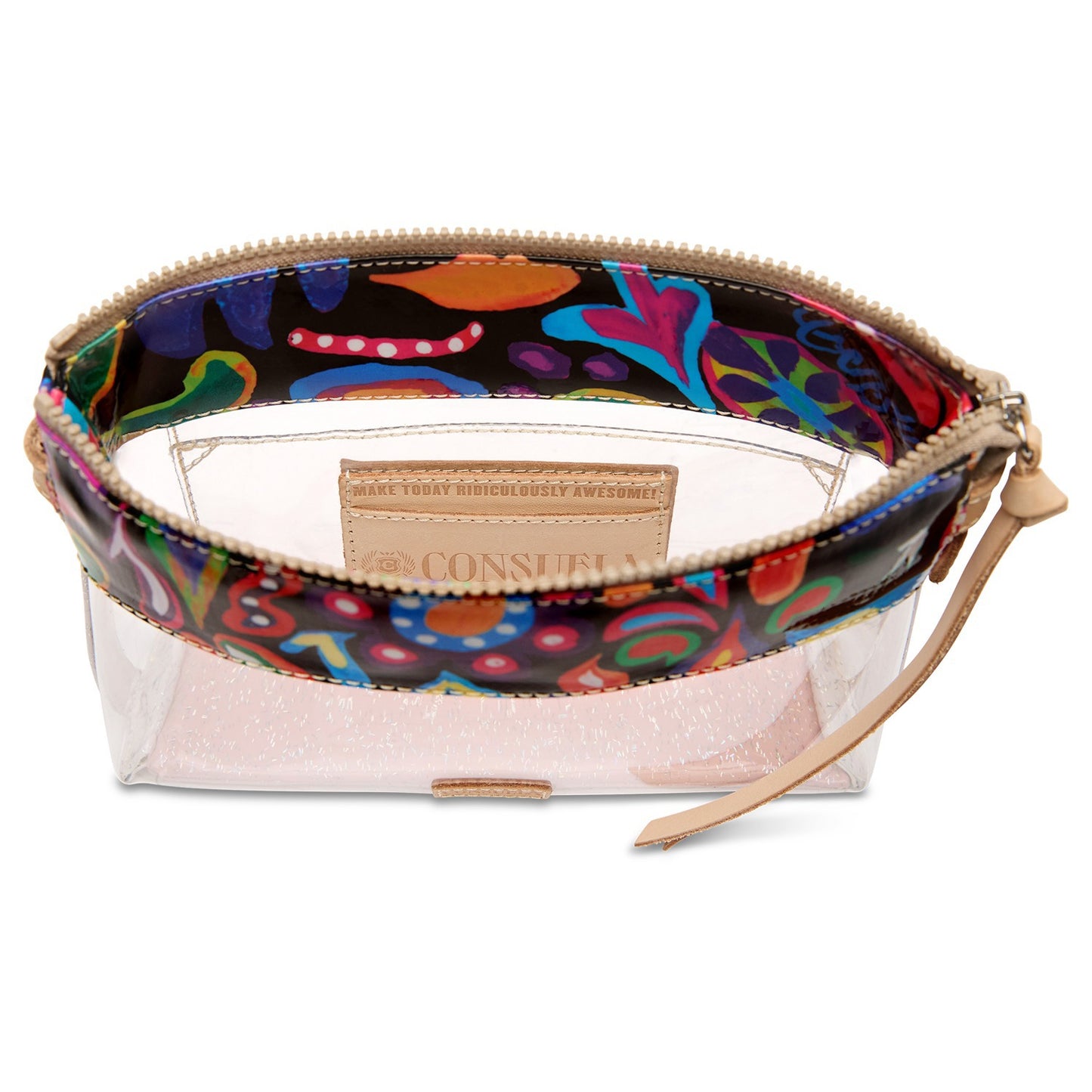 CONSUELA Midtown Crossbody, Clear Sophie