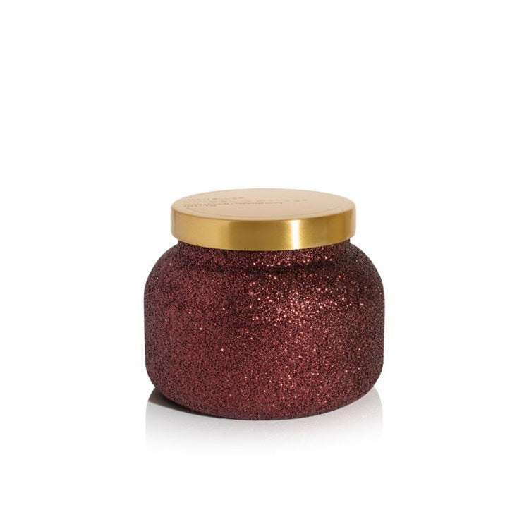 Capri Blue - TINSEL & SPICE GLAM JAR, 8 oz