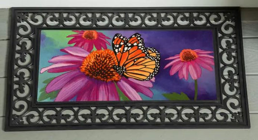 Cornflower & Butterfly Sassafras Switch Mat