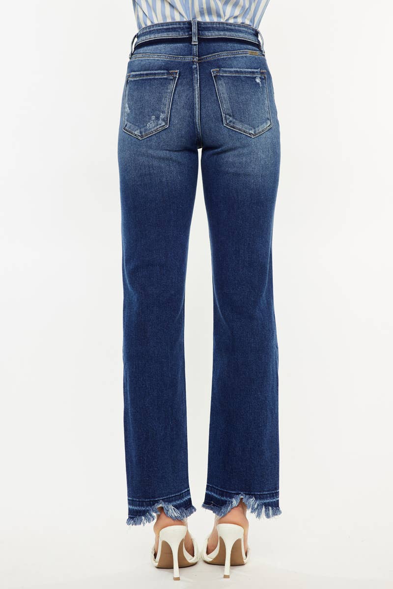 KanCan HIGH RISE SLIM STRAIGHT JEANS