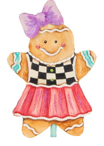Gingerbread Girl Finial