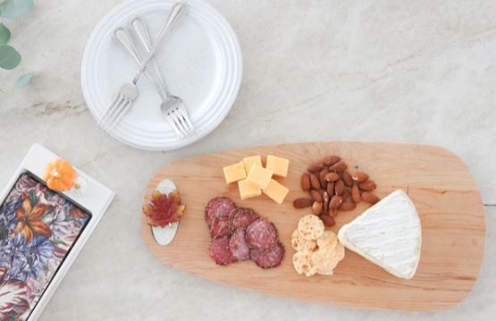 maple tasting board