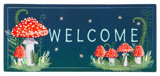 Welcome Friends Mushroom Sassafras Switch Mat
