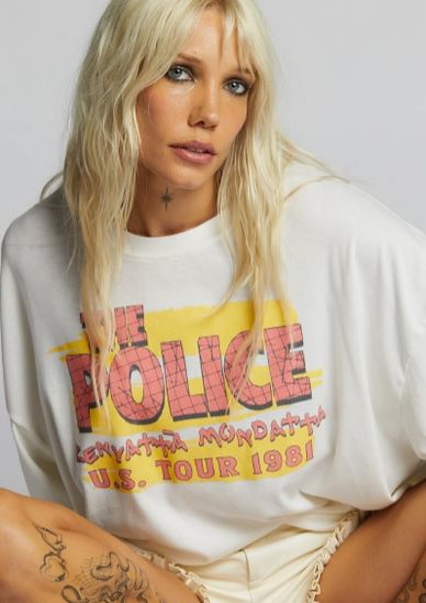 the Police Tour Graphic Tee