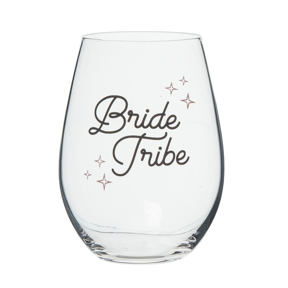 Bride Tribe Wine Glass