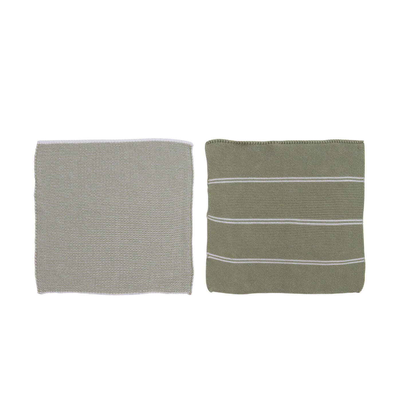 Square Cotton Knit Dish Cloths