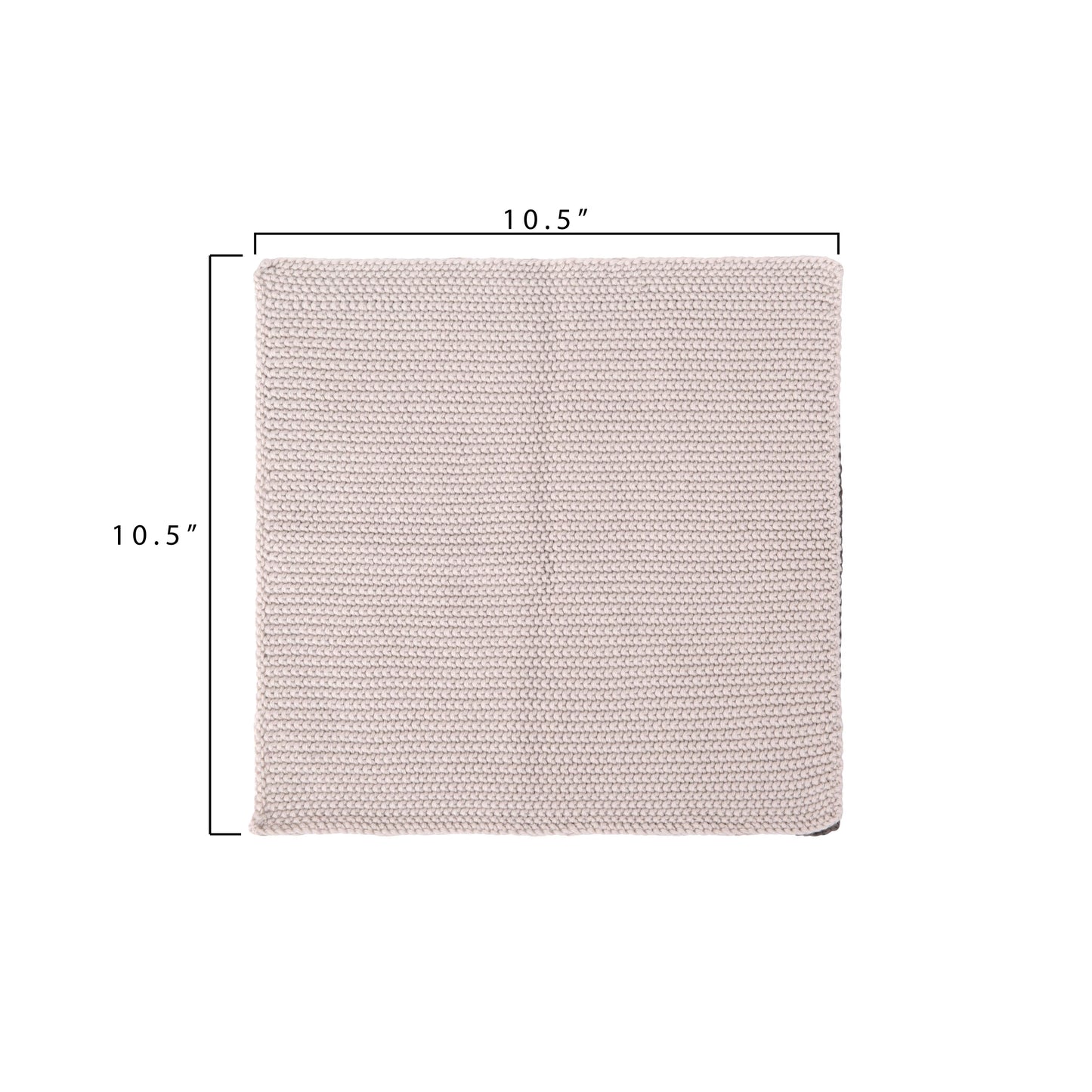 Cotton Knit Dish Cloths, Set of 2