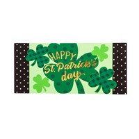 St. Patrick's Day Shamrocks Sassafras Switch Mat