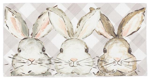 BUNNY FACES PILLOW SWAP