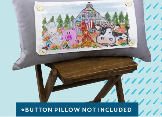 FARM ANIMALS - SPRING PILLOW SWAP