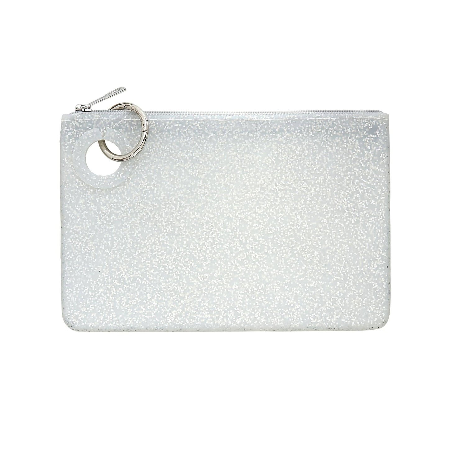Silicone Large Pouch - Quicksilver Confetti