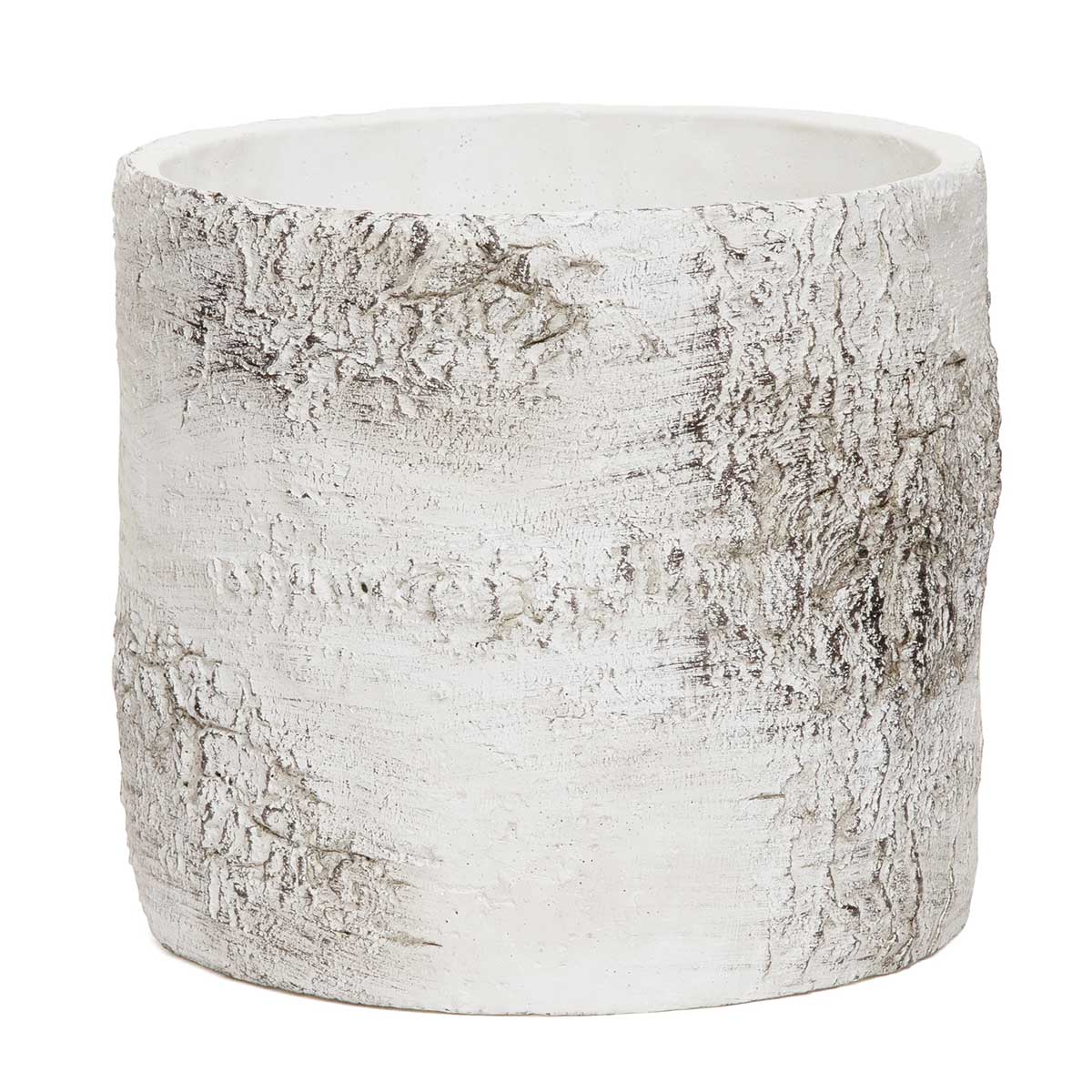 BIRCH BARK ROUND POT LARGE
