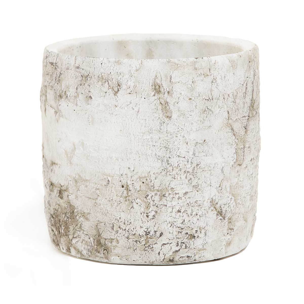 BIRCH BARK ROUND POT MEDIUM