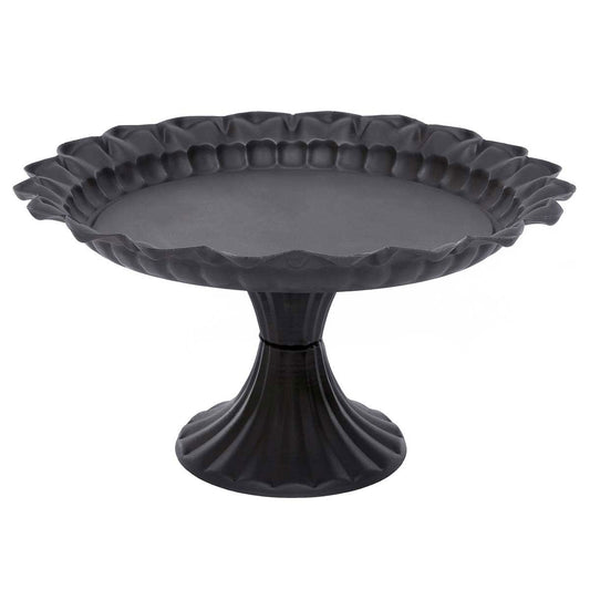 METAL PEDESTAL DISPLAY TRAY SMALL