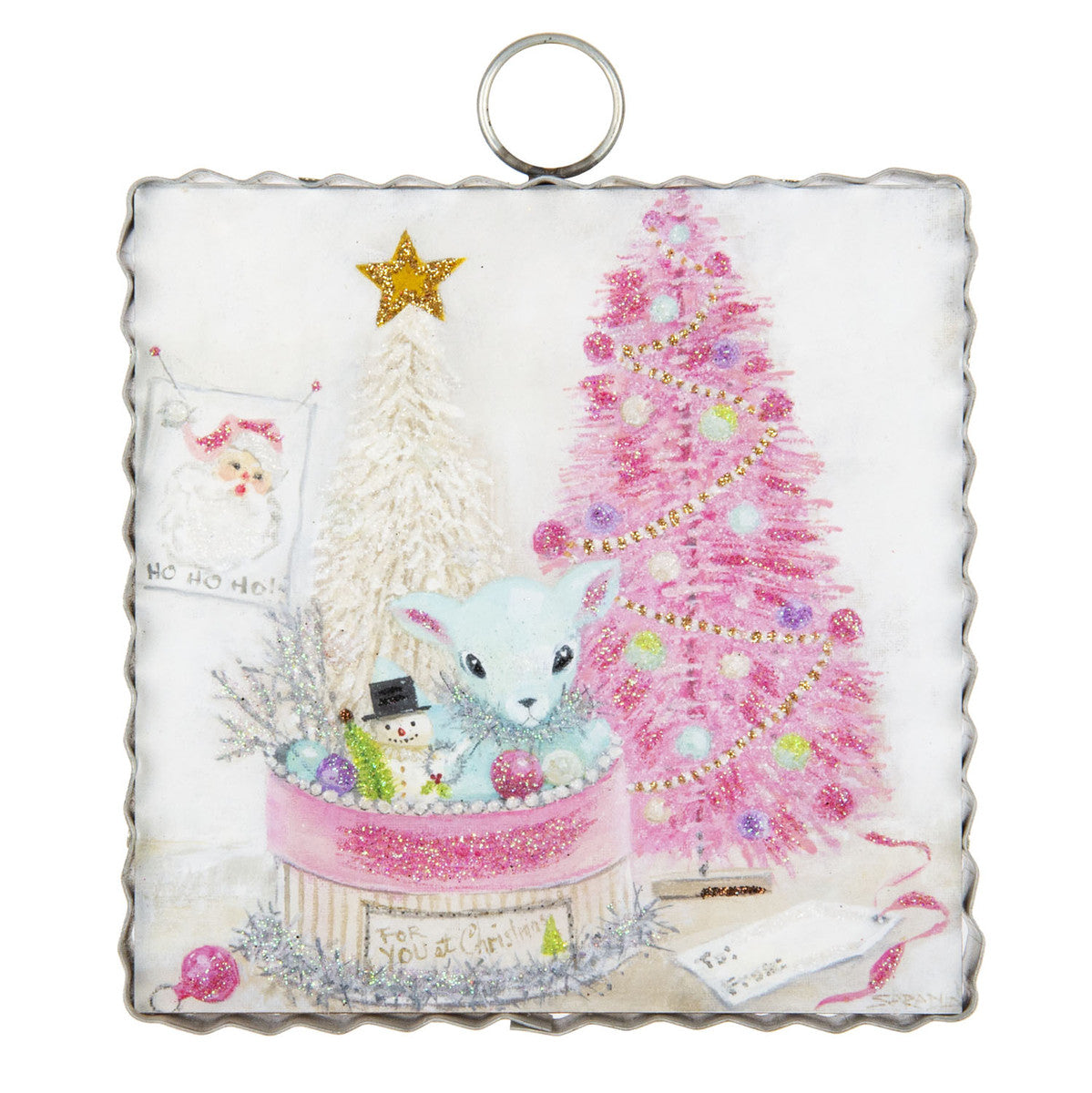VINTAGE DEER GIFT PRINT