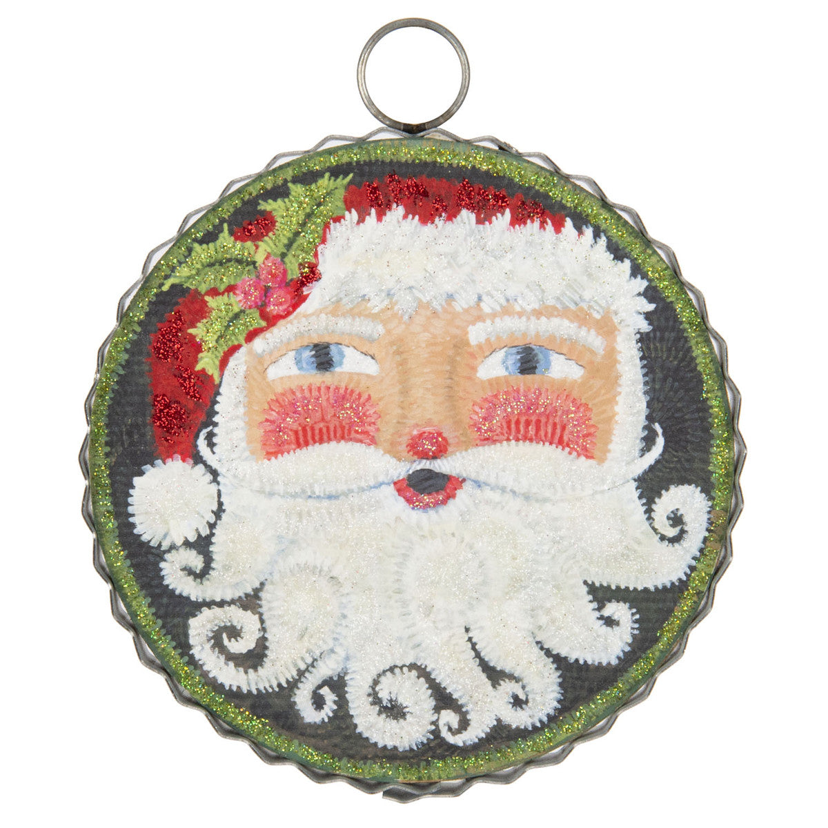 HOOK RUG SANTA CHARM
