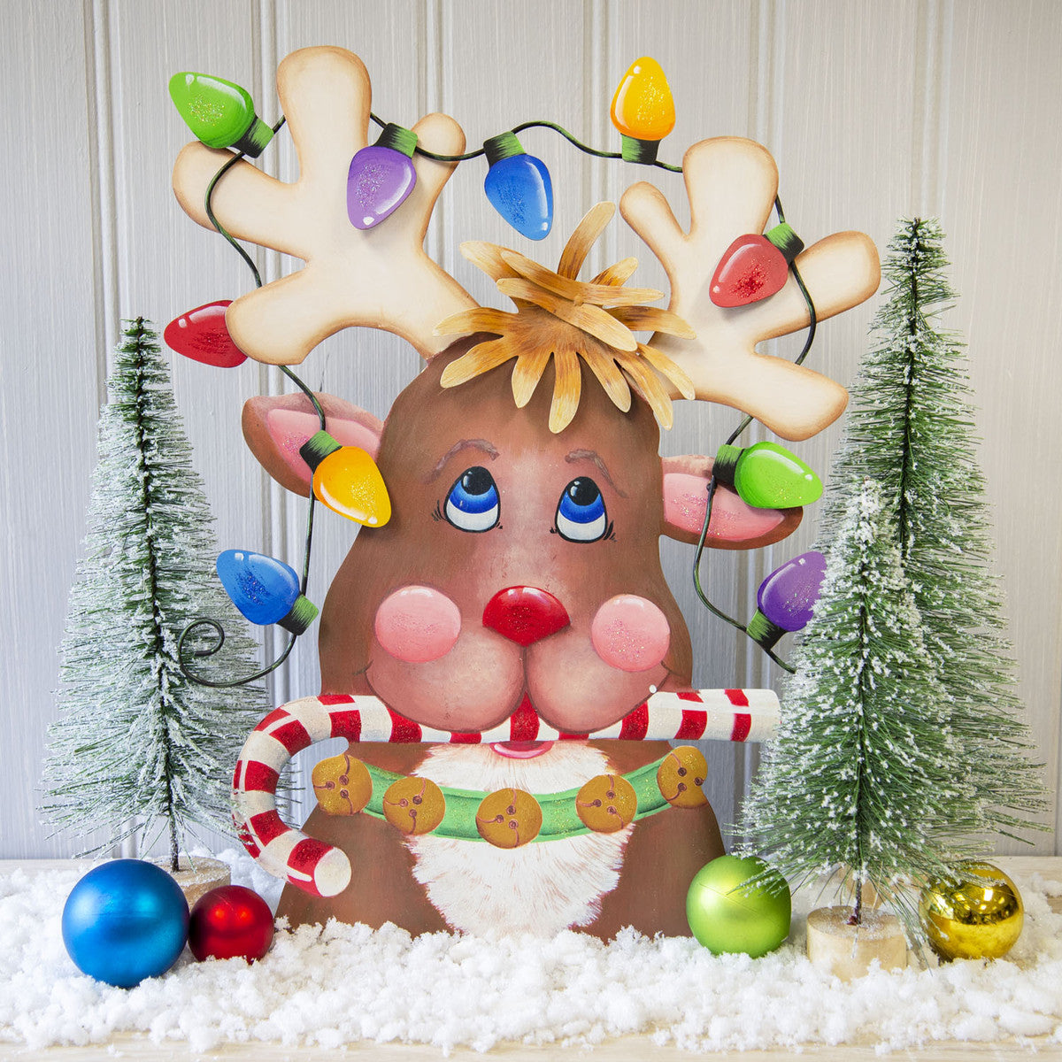 Merry & Bright Tangled Reindeer