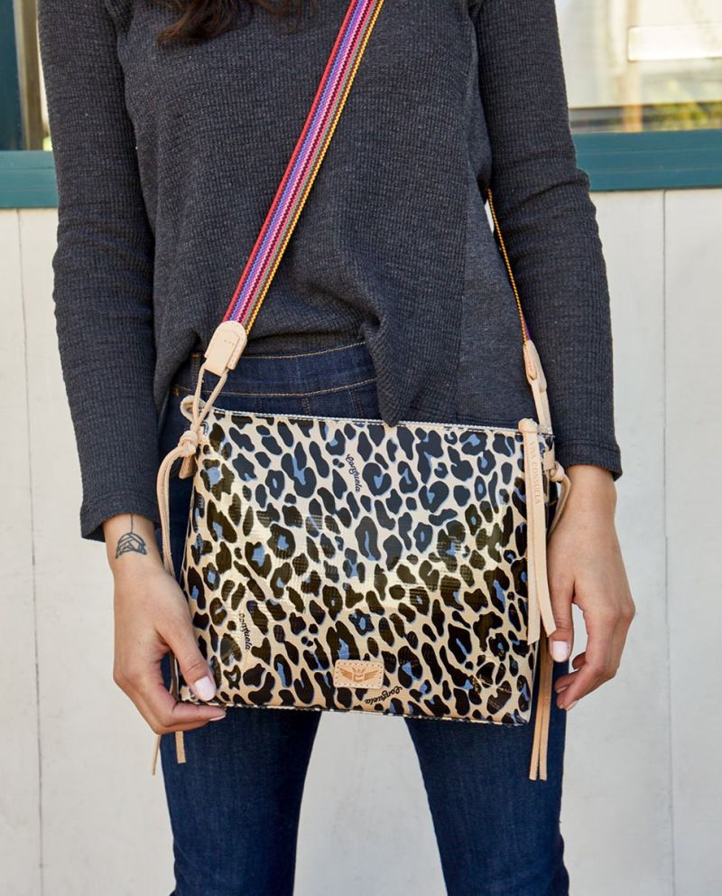 Downtown Crossbody, Blue Jag