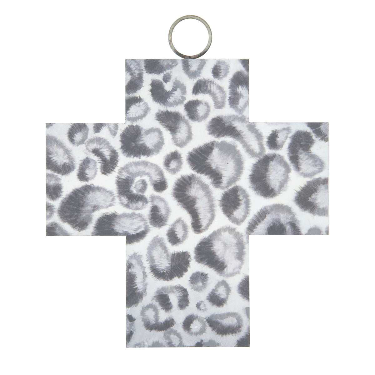 Leopard Cross Charm