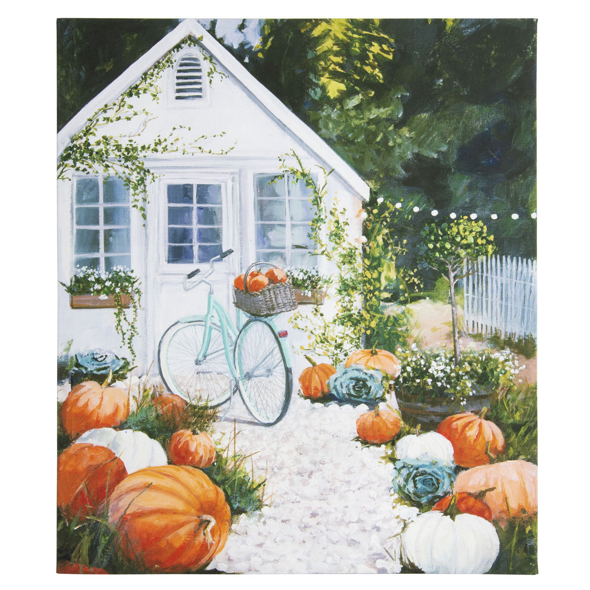 FALL SHESHED CANVAS PRINT