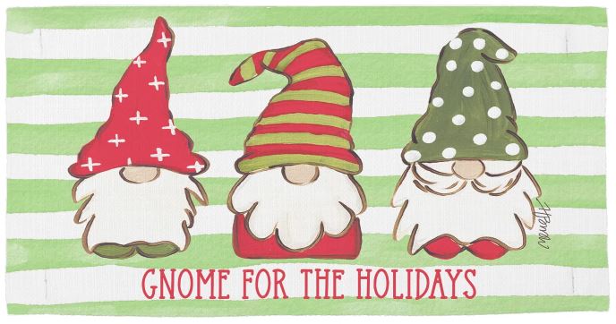 GNOME FOR THE HOLIDAYS PILLOW SWAP