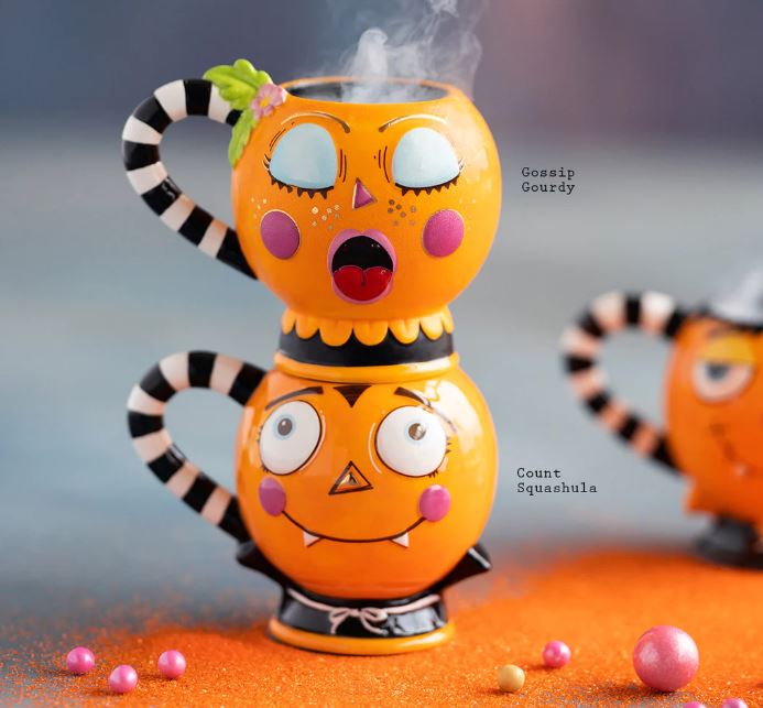 PUMPKIN MUGS (SOLD INDIVIDUALLY)