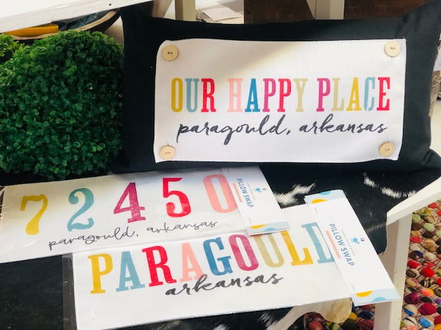 Our Happy Place Paragould Pillow Swap