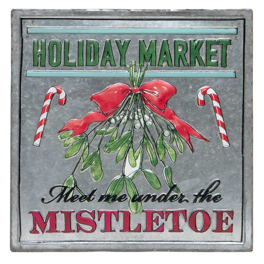 METAL MISTLETOE SQUARE