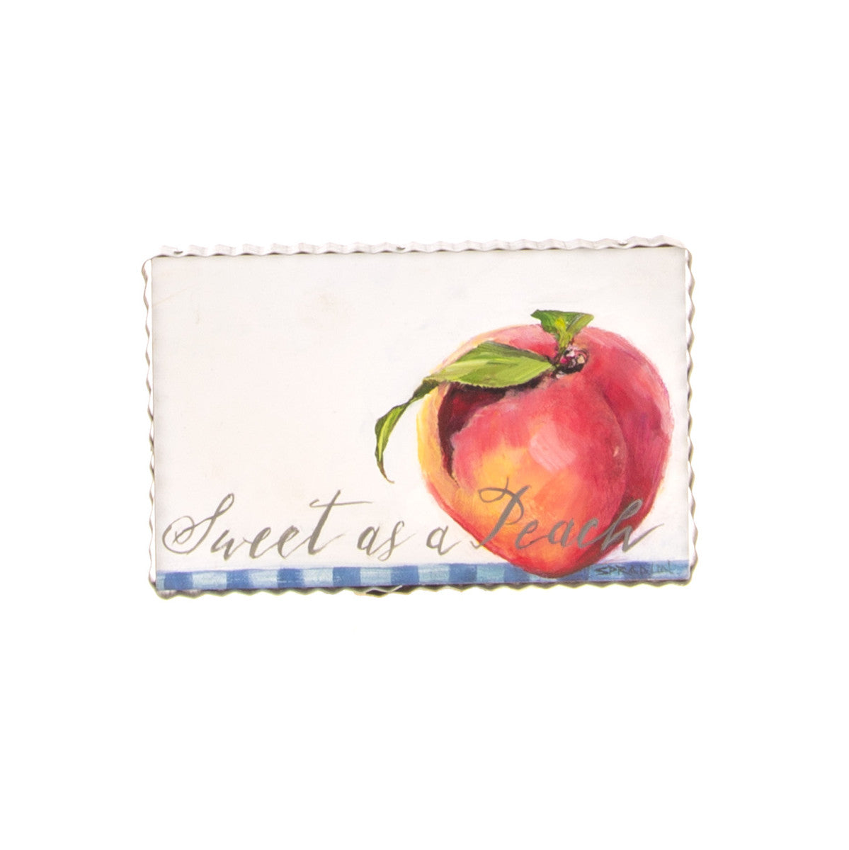 "SWEET AS A PEACH" PRINT