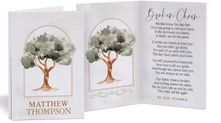 Sympathy Keepsake Card
