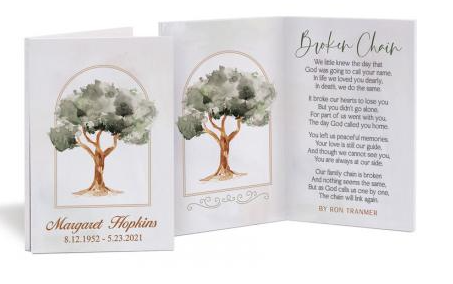 Sympathy Keepsake Card