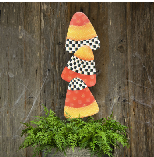 ELEGANT CANDY CORN STACK