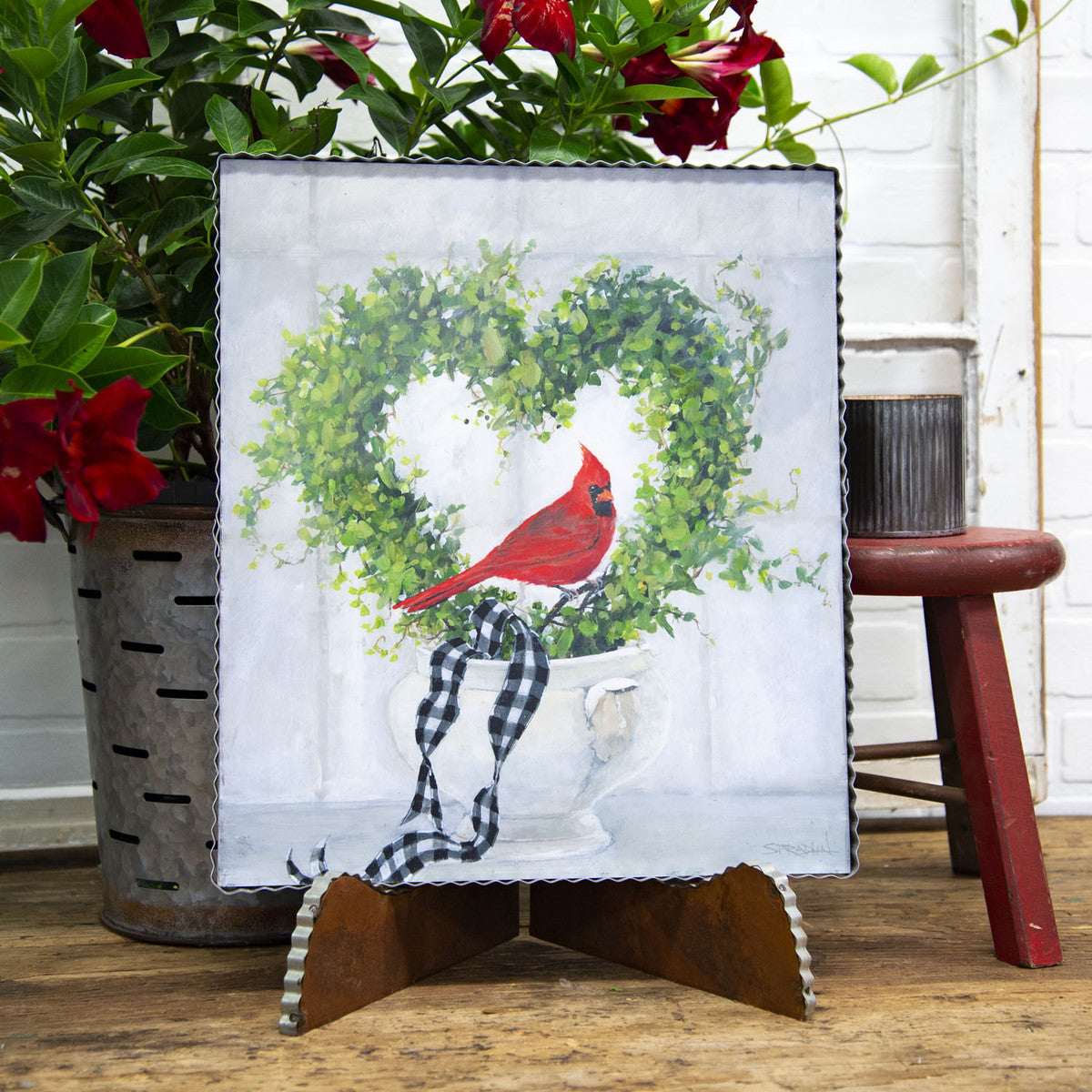 CARDINAL VISIT PRINT