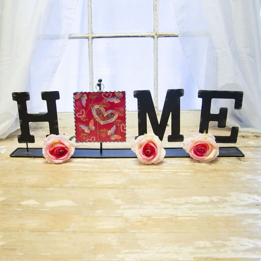 Mini Hearts & Butterflies Print