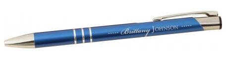 BLUE METAL PEN