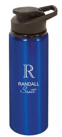 BLUE WATER BOTTLE 26 OZ.